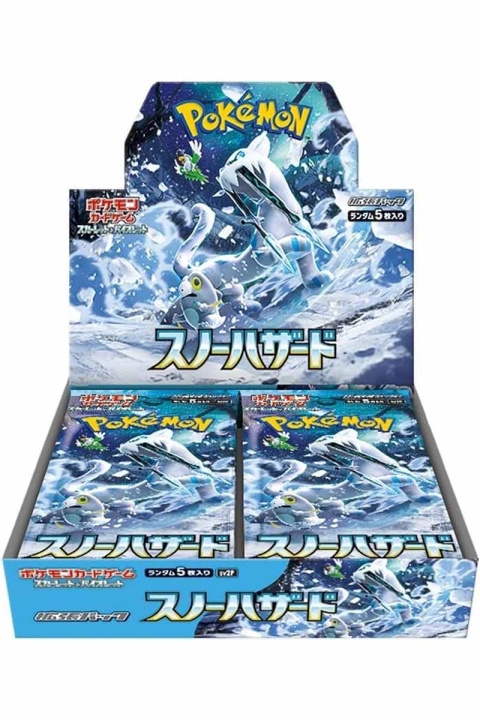 Pokémon Scarlet & Violet: Snow Hazard Expansion Pack i gruppen LEKER, BARN OG BABY / Spill / Kortspill hos TP E-commerce Nordic AB (C82688)
