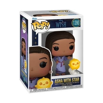 Funko Pop! - Vinyl Buddy Wish - Asha med stjerne (72420) i gruppen LEKER, BARN OG BABY / Leker / Figurer, miniatyrer og tilbehør hos TP E-commerce Nordic AB (C82730)