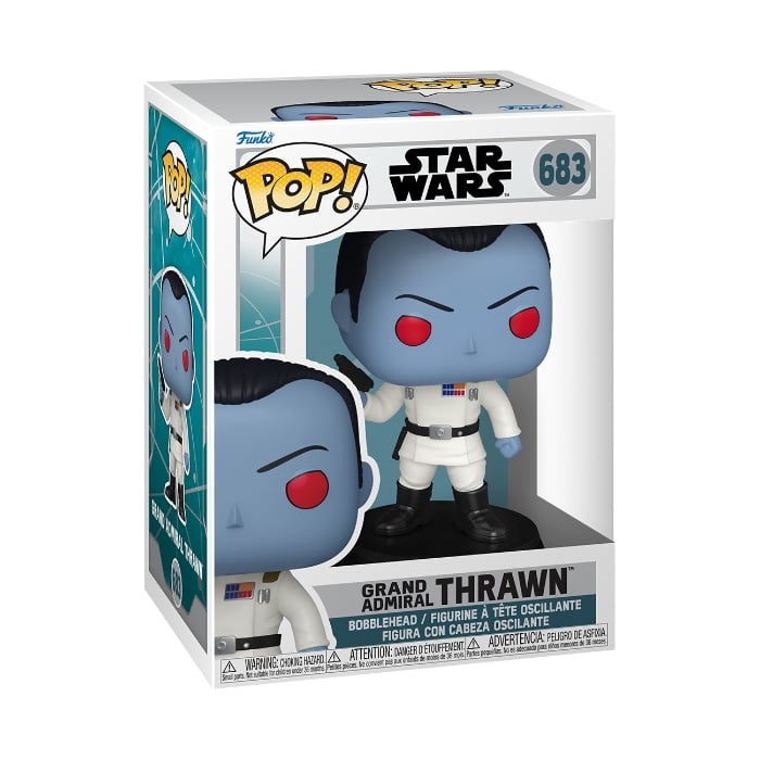 Funko Pop! - Vinyl Star Wars - Storadmiral Thrawn (76539) i gruppen LEKER, BARN OG BABY / Leker / Figurer, miniatyrer og tilbehør hos TP E-commerce Nordic AB (C82732)