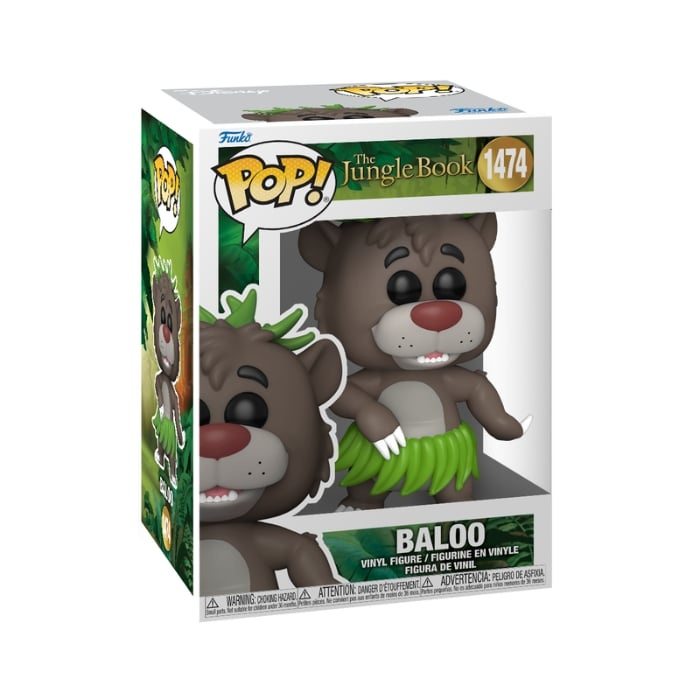 Funko Pop! - Vinyl Jungelboken - Baloo (80787) i gruppen LEKER, BARN OG BABY / Leker / Figurer, miniatyrer og tilbehør hos TP E-commerce Nordic AB (C82744)