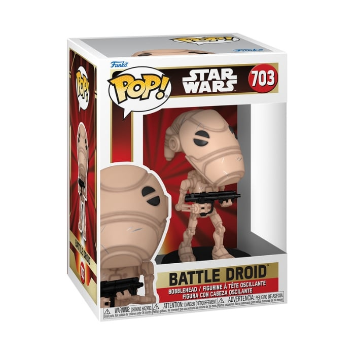 Funko Pop! - Vinyl Star Wars - Battle Droid (76016) i gruppen LEKER, BARN OG BABY / Leker / Figurer, miniatyrer og tilbehør hos TP E-commerce Nordic AB (C82755)