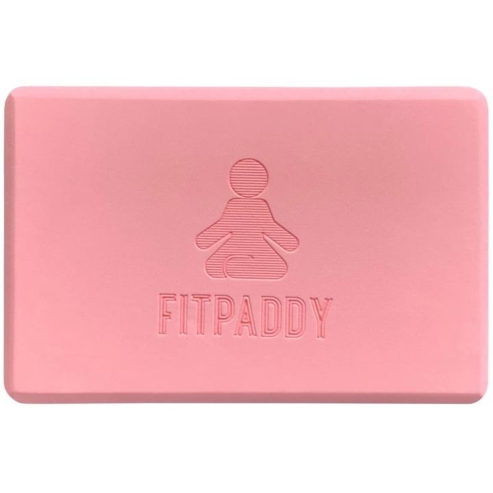 Fitpaddy Yoga Block Pink 2 stk i gruppen SPORT, FRITID & HOBBY / Treningsutstyr / Treningstilbehør hos TP E-commerce Nordic AB (C82823)