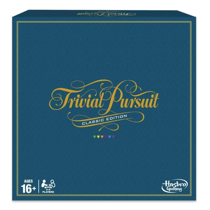 Hasbro Trivial Pursuit Classic Edition (DK) i gruppen LEKER, BARN OG BABY / Spill / Brettspill hos TP E-commerce Nordic AB (C83226)