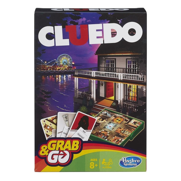 Hasbro Grab & Go Cluedo i gruppen LEKER, BARN OG BABY / Spill / Brettspill hos TP E-commerce Nordic AB (C83227)