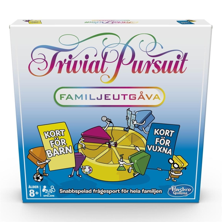 Hasbro Trivial Pursuit Family (SE) i gruppen LEKER, BARN OG BABY / Spill / Brettspill hos TP E-commerce Nordic AB (C83228)