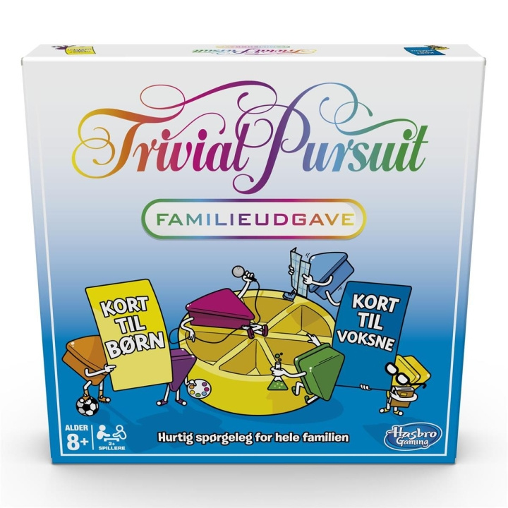 Hasbro Trivial Pursuit Family (DK) i gruppen LEKER, BARN OG BABY / Spill / Brettspill hos TP E-commerce Nordic AB (C83229)