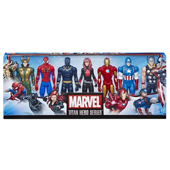 Avengers Titan Hero Collection 7-pakning i gruppen LEKER, BARN OG BABY / Leker / Figurer, miniatyrer og tilbehør hos TP E-commerce Nordic AB (C83242)
