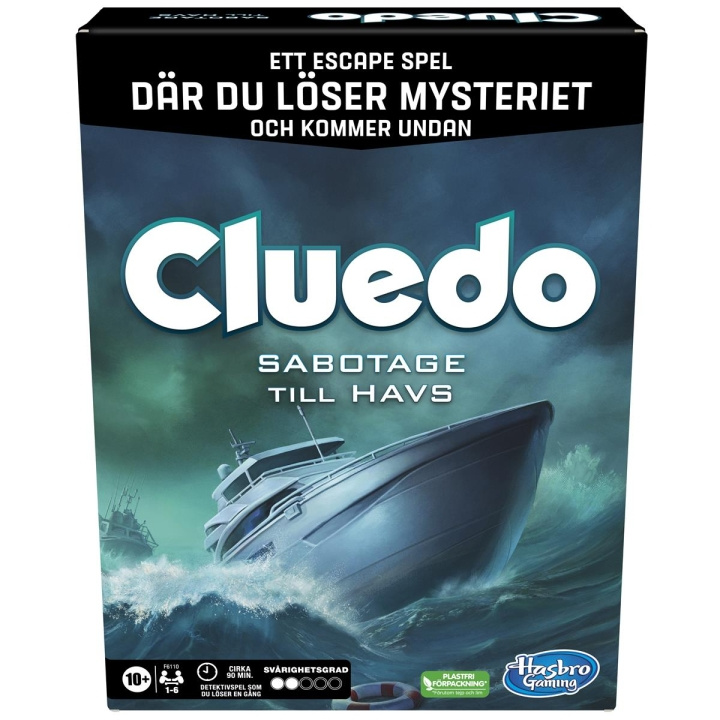 Hasbro Cluedo Escape Danger på S.S. Disaster (SE) i gruppen LEKER, BARN OG BABY / Spill / Brettspill hos TP E-commerce Nordic AB (C83262)