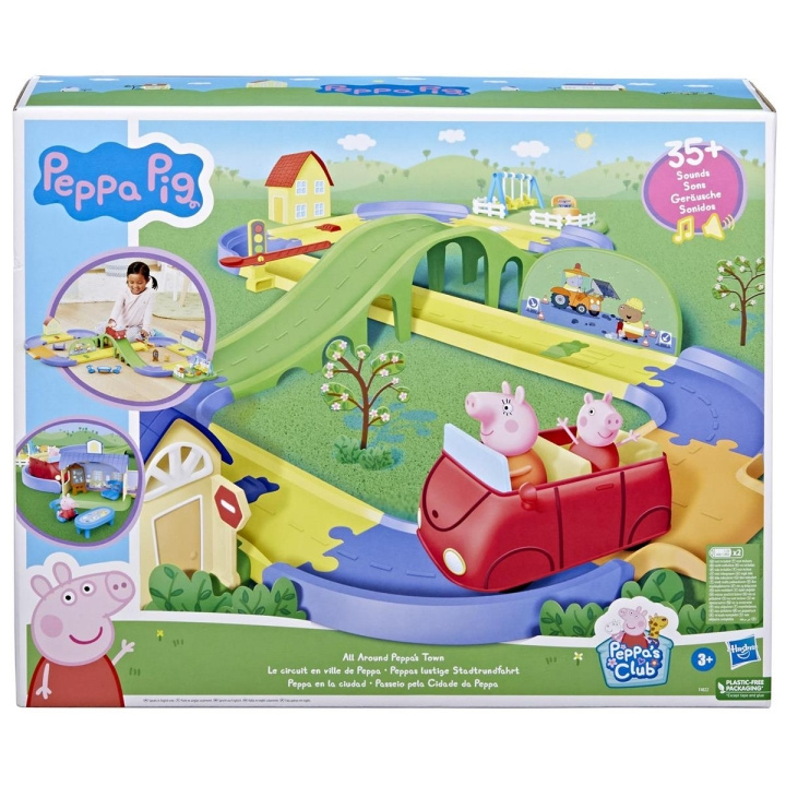 Hasbro Peppa Pig All Around Peppa\'s Town i gruppen LEKER, BARN OG BABY / Leker / Lekesett hos TP E-commerce Nordic AB (C83268)