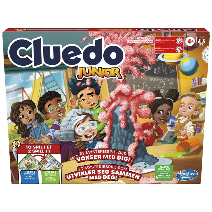 Hasbro Cluedo Junior 2 spill i 1 (DK/NO) i gruppen LEKER, BARN OG BABY / Spill / Brettspill hos TP E-commerce Nordic AB (C83273)