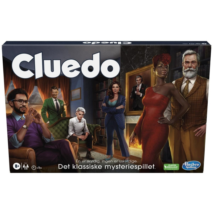 Hasbro Cluedo Classic (NO) i gruppen LEKER, BARN OG BABY / Spill / Brettspill hos TP E-commerce Nordic AB (C83274)