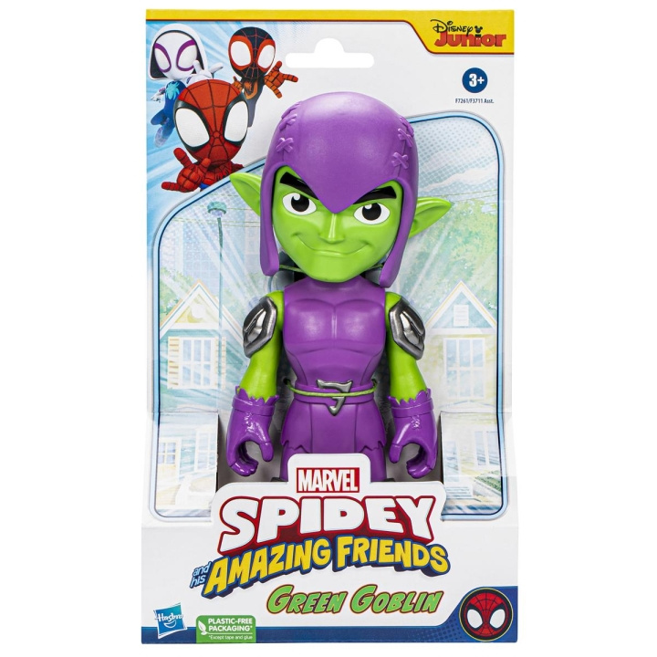 Spidey og hans fantastiske venner Supersized 9 tommers Green Goblin i gruppen LEKER, BARN OG BABY / Leker / Figurer, miniatyrer og tilbehør hos TP E-commerce Nordic AB (C83285)