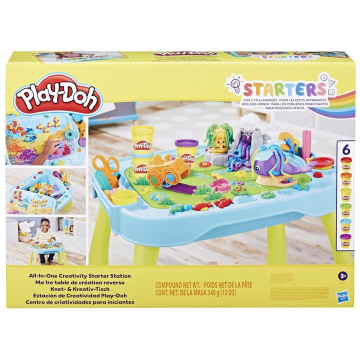 Play-Doh lekesett Alt i ett-stasjon for kreativitetsutfoldelse i gruppen LEKER, BARN OG BABY / Leker / Lek leire, lek sand og tilbehør hos TP E-commerce Nordic AB (C83291)