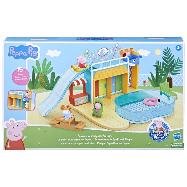 Hasbro Peppa Pig Peppa`s Waterpark Lekesett i gruppen LEKER, BARN OG BABY / Leker / Lekesett hos TP E-commerce Nordic AB (C83293)