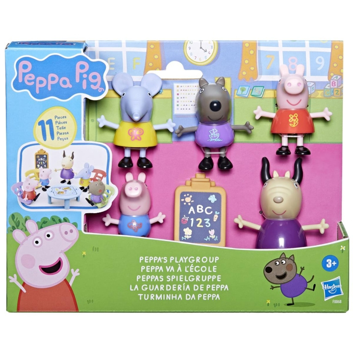Peppa Pig Peppas lekegruppe i gruppen LEKER, BARN OG BABY / Leker / Lekesett hos TP E-commerce Nordic AB (C83326)