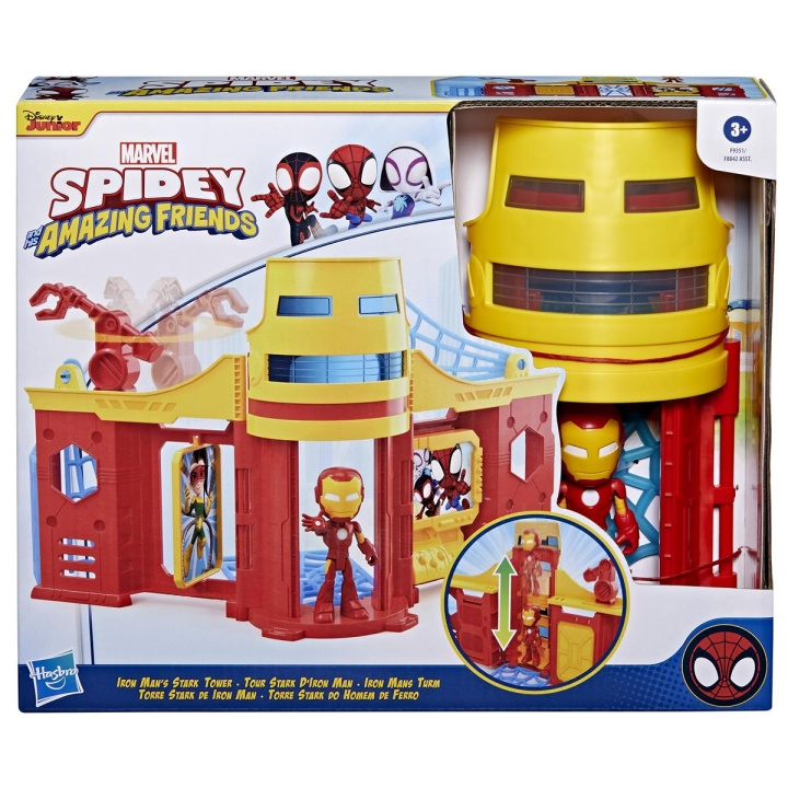 Spidey og hans fantastiske venner-lekesett Stark Tower i gruppen LEKER, BARN OG BABY / Leker / Lekesett hos TP E-commerce Nordic AB (C83328)