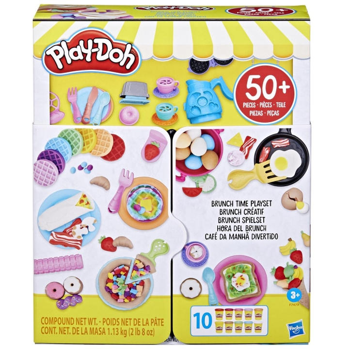 Play-Doh Kitchen Creations lekesett Brunch Time i gruppen LEKER, BARN OG BABY / Leker / Lek leire, lek sand og tilbehør hos TP E-commerce Nordic AB (C83343)