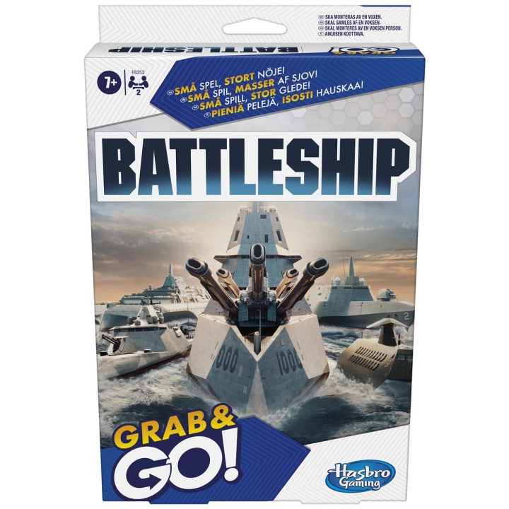 Hasbro Grab & Go slagskip i gruppen LEKER, BARN OG BABY / Spill / Brettspill hos TP E-commerce Nordic AB (C83344)