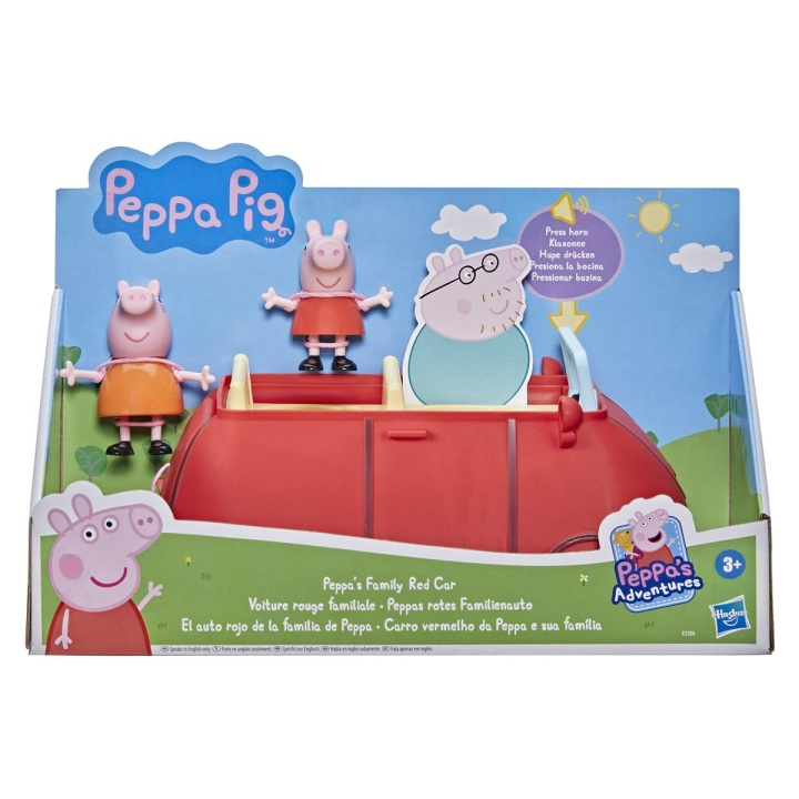 Hasbro Peppa Pig Peppas røde familiebil i gruppen LEKER, BARN OG BABY / Leker / Lekesett hos TP E-commerce Nordic AB (C83345)