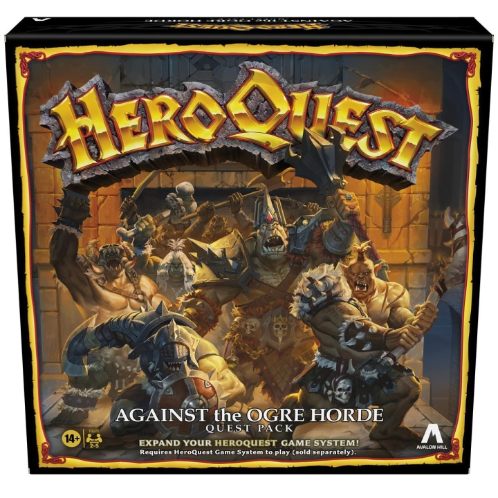 Hasbro HeroQuest Expansion Ogre Horde Quest Pack (EN) i gruppen LEKER, BARN OG BABY / Spill / Brettspill hos TP E-commerce Nordic AB (C83356)
