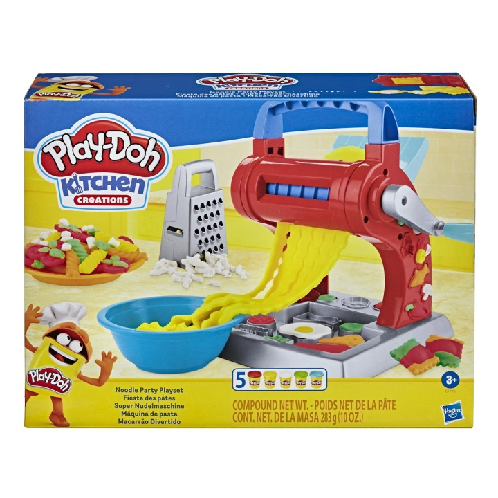 Play-Doh Kitchen Creations Noodle Party-lekesett i gruppen LEKER, BARN OG BABY / Leker / Lek leire, lek sand og tilbehør hos TP E-commerce Nordic AB (C83369)