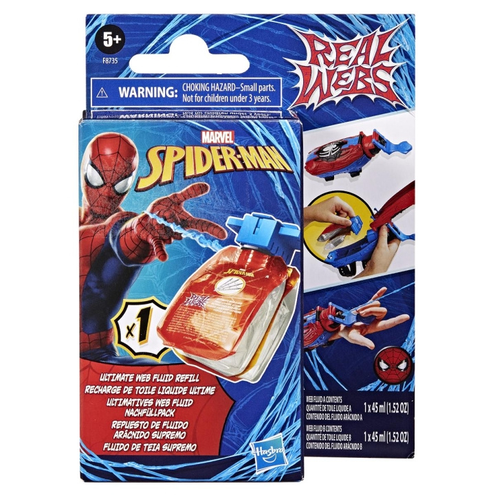 Spider-Man Real Webs Ultimate Web Blaster Refill-pakke i gruppen LEKER, BARN OG BABY / Leker / Actionspill hos TP E-commerce Nordic AB (C83372)