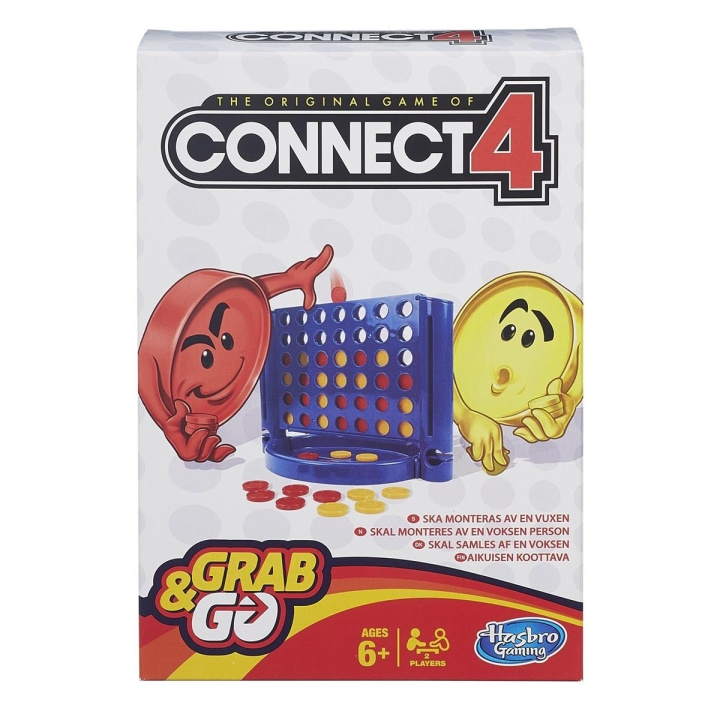 Hasbro Grab & Go Connect 4 i gruppen LEKER, BARN OG BABY / Spill / Brettspill hos TP E-commerce Nordic AB (C83443)