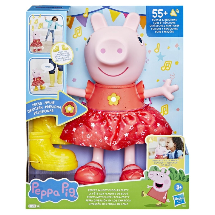 Peppa Pig Peppas Muddy Puddles Party i gruppen LEKER, BARN OG BABY / Leker / Elektronikk og media / Interaktive leker hos TP E-commerce Nordic AB (C83480)