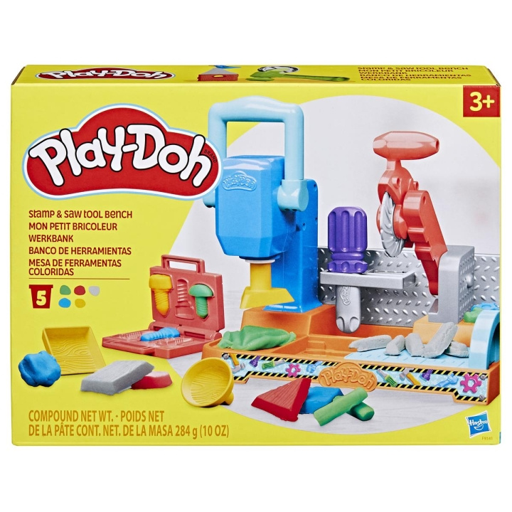 Play-Doh Playset Stamp\'n Tool Bench i gruppen LEKER, BARN OG BABY / Leker / Lek leire, lek sand og tilbehør hos TP E-commerce Nordic AB (C83504)