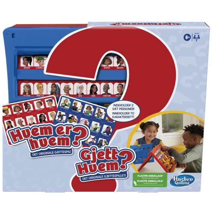 Hasbro Gjett hvem (DK/NO) i gruppen LEKER, BARN OG BABY / Spill / Brettspill hos TP E-commerce Nordic AB (C83531)