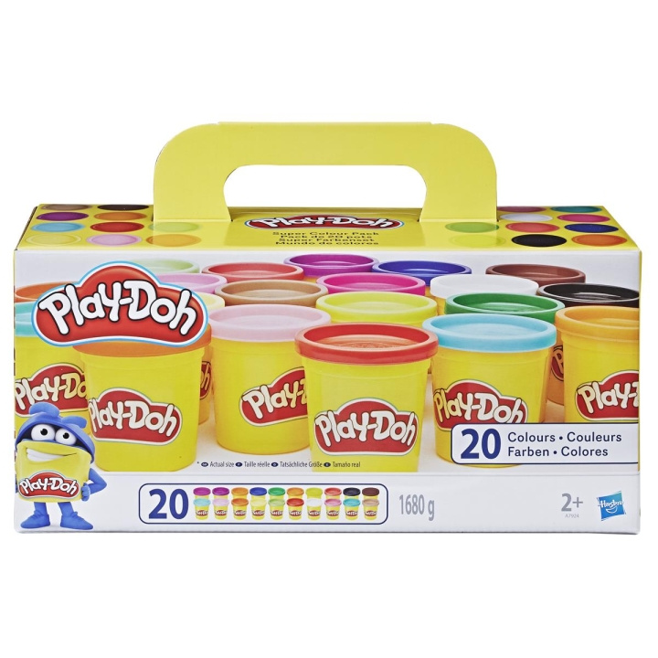 Play-Doh Compound Super Color Pack i gruppen LEKER, BARN OG BABY / Leker / Lek leire, lek sand og tilbehør hos TP E-commerce Nordic AB (C83536)