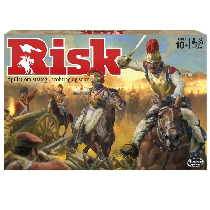 Hasbro Risk - Spillet om strategi, erobring og seier (NO) i gruppen LEKER, BARN OG BABY / Spill / Brettspill hos TP E-commerce Nordic AB (C83538)