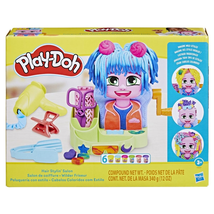 Play-Doh lekesett Hair Stylin Salon i gruppen LEKER, BARN OG BABY / Leker / Lek leire, lek sand og tilbehør hos TP E-commerce Nordic AB (C83563)