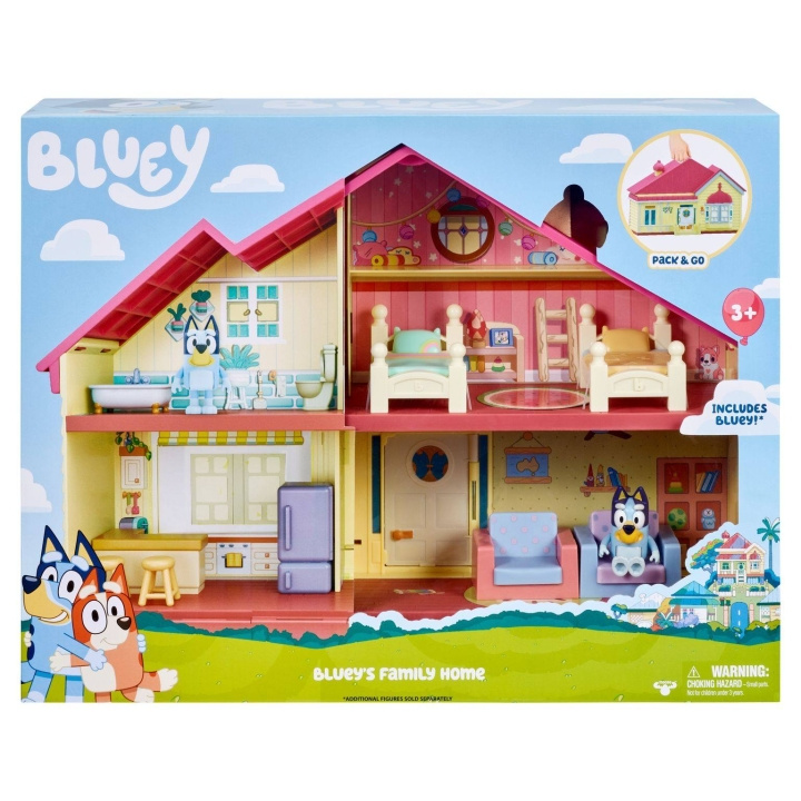 BLUEY Familiens hjem (90104) i gruppen LEKER, BARN OG BABY / Leker / Lekesett hos TP E-commerce Nordic AB (C83625)