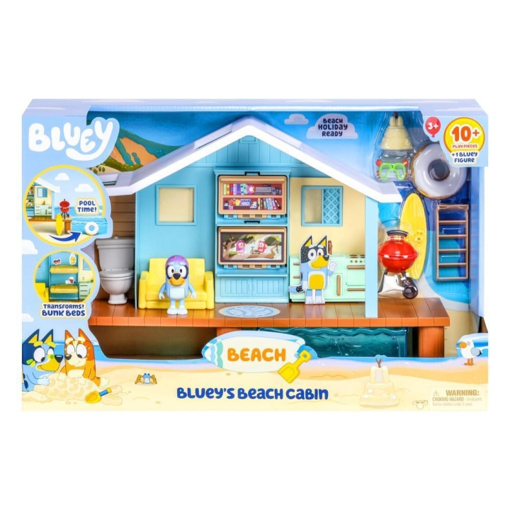 BLUEY Strandhytte ( 90184 ) i gruppen LEKER, BARN OG BABY / Leker / Lekesett hos TP E-commerce Nordic AB (C83656)