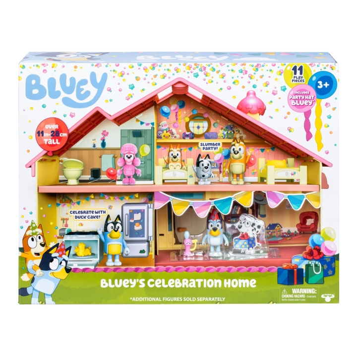 BLUEY BLUEY\'s Birthday Celebration Home-lekesett (90269) i gruppen LEKER, BARN OG BABY / Leker / Lekesett hos TP E-commerce Nordic AB (C83733)