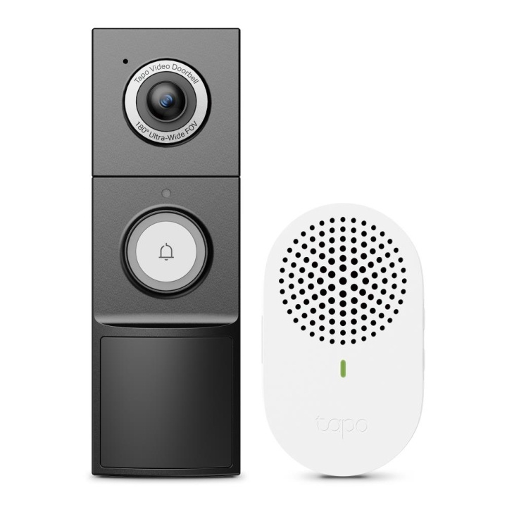 TP-Link Tapo videodørklokkekamera / Tapo D235 i gruppen HJEM, HUS OG HAGE / Alarm, Sikkerhet og overvåking / Dørklokker hos TP E-commerce Nordic AB (C83922)