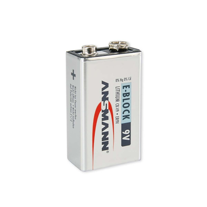 Ansmann 9V Extreme litiumbatteri i gruppen Elektronikk / Batterier & Ladere / Batterier / 9V hos TP E-commerce Nordic AB (C84263)