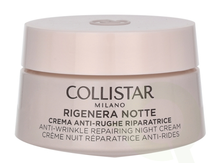 Collistar Rigenera Notte Anti-Wrinkle Repairing Night Cream 50 ml i gruppen HELSE OG SKJØNNHET / Hudpleie / Ansikt / Nattkrem hos TP E-commerce Nordic AB (C84460)
