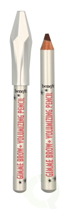 Benefit Gimme Brow+ Volumizing Pencil 0,6 g #04 Warm Deep Brown i gruppen HELSE OG SKJØNNHET / Makeup / Øyne og øyebryn / Øyenbrynspenn hos TP E-commerce Nordic AB (C84489)