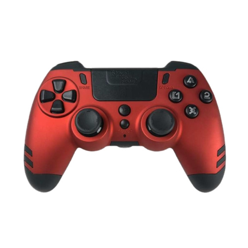 Steelplay MetalTech trådløs kontroller - RØD i gruppen Elektronikk / TV-spill & tilbehør / Sony PlayStation 4 / Tilbehør hos TP E-commerce Nordic AB (C84641)