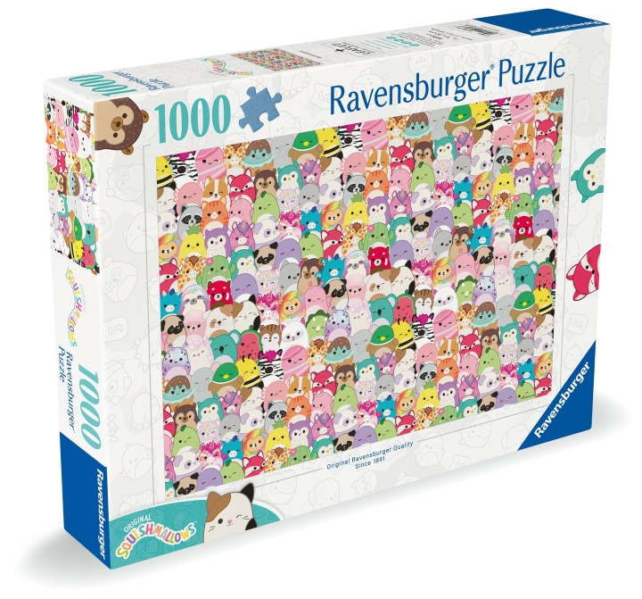 Ravensburger Puslespill Squishmallows 1000p (12000746) i gruppen SPORT, FRITID & HOBBY / Hobby / Puslespill hos TP E-commerce Nordic AB (C84895)