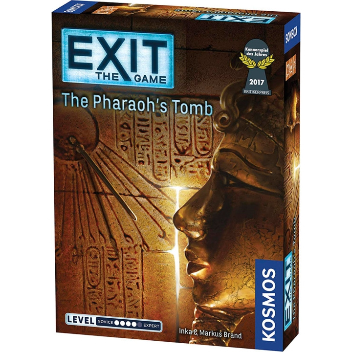 Exit: Escape Room : The Pharaoh\'s Tomb (EN) (KOS1265) i gruppen LEKER, BARN OG BABY / Spill / Brettspill hos TP E-commerce Nordic AB (C85176)