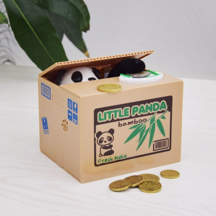 MikaMax Panda Myntbank (02462.PA) i gruppen LEKER, BARN OG BABY / Leker / Leksaker hos TP E-commerce Nordic AB (C85228)