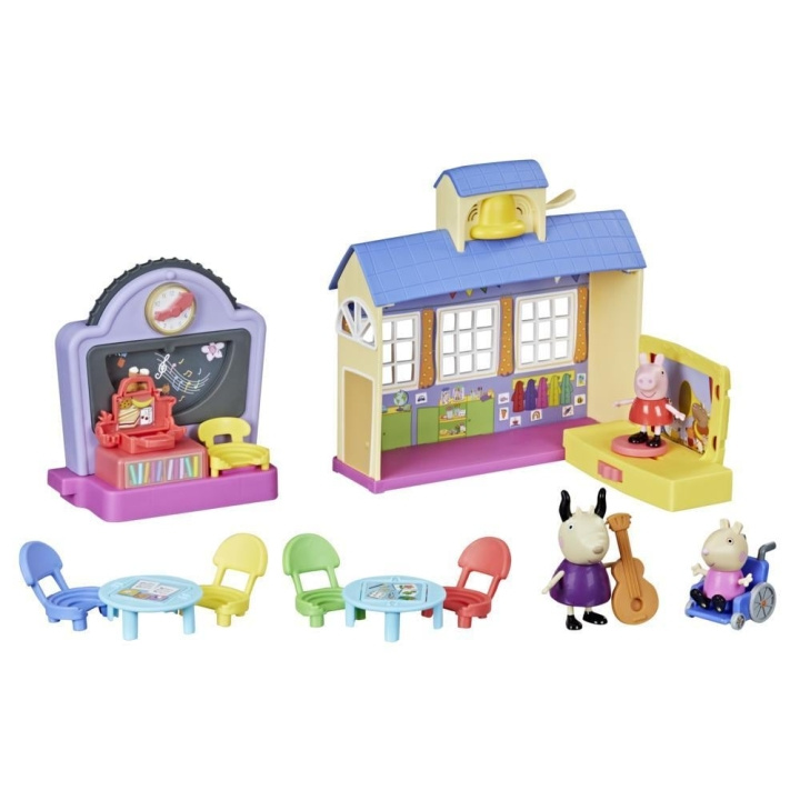 Peppa Pig Skolesett for lekegruppe (F2166) i gruppen LEKER, BARN OG BABY / Leker / Figurer, miniatyrer og tilbehør hos TP E-commerce Nordic AB (C85286)
