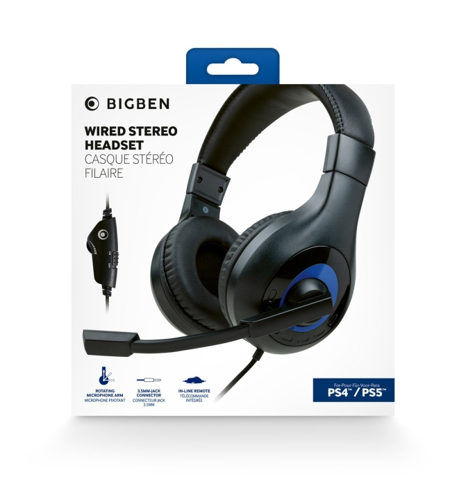 Nacon Stereo gaming-hodesett V1 i gruppen Datautstyr / GAMING / Headset hos TP E-commerce Nordic AB (C85362)