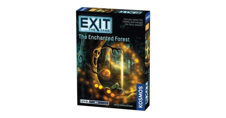 Exit: Escape Room 10: The Enchanted Forest (EN) (KOS1505) i gruppen LEKER, BARN OG BABY / Spill / Brettspill hos TP E-commerce Nordic AB (C85369)
