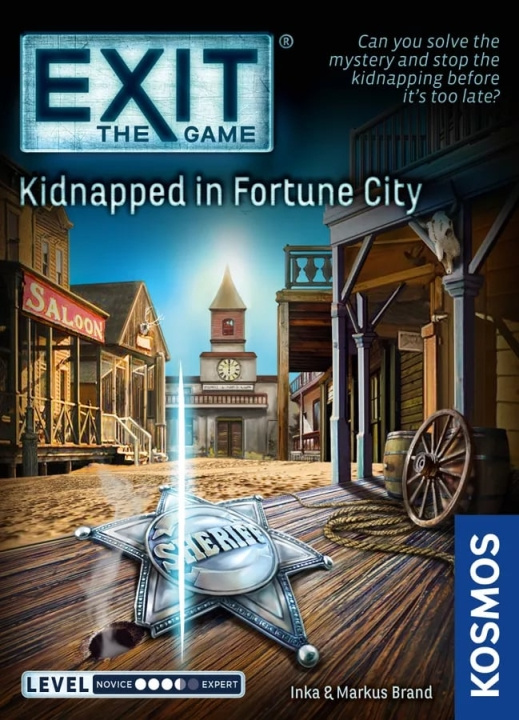 Exit: Escape Room - Kidnapped in Fortune City (EN) (KOS1600) i gruppen LEKER, BARN OG BABY / Spill / Brettspill hos TP E-commerce Nordic AB (C85370)