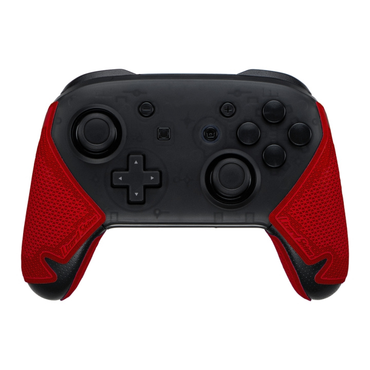 LIZARD SKINS DSP-kontrollergrep for Switch Pro Crimson Red i gruppen Elektronikk / TV-spill & tilbehør / Nintendo Switch / Tilbehør hos TP E-commerce Nordic AB (C85410)