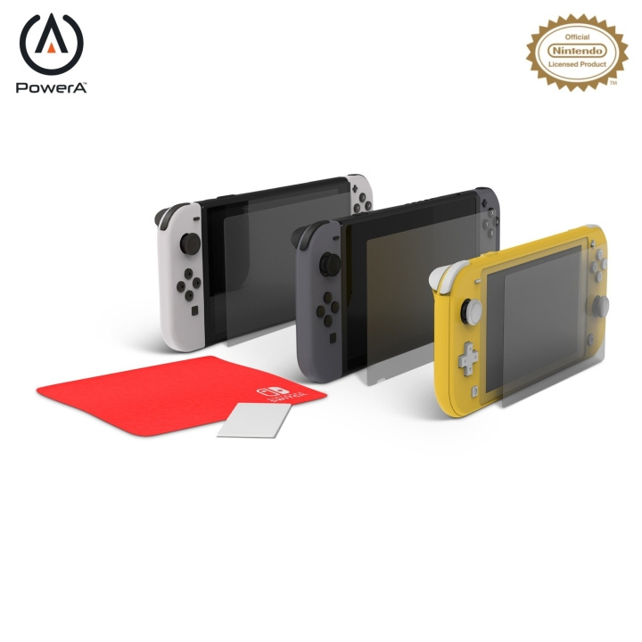 PowerA Anti-refleksskjermbeskyttelsessett / Nintendo Switch i gruppen Elektronikk / TV-spill & tilbehør / Nintendo Switch / Tilbehør hos TP E-commerce Nordic AB (C85468)